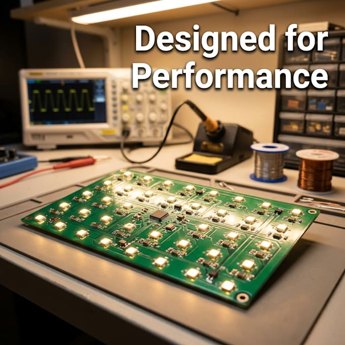 design embedded power supply and led pcb