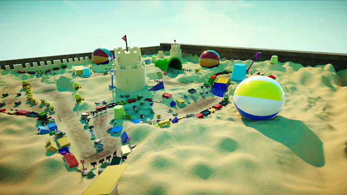 design 3d game environment and level design for unity unreal