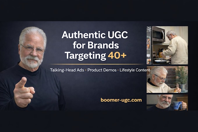 create spokesperson video ads for adults over 40