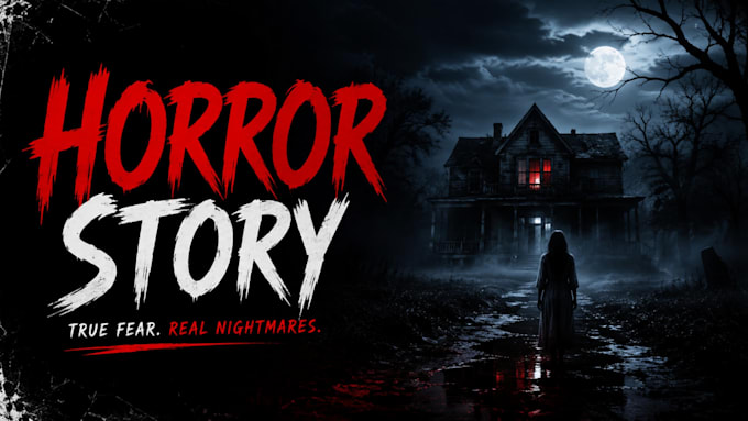 create story video and creepy scary story for you