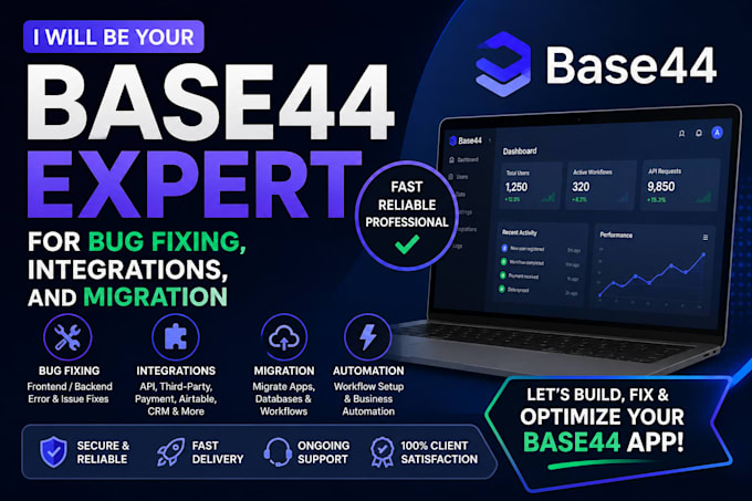 be your base44 expert for bug fixing, integrations, and migration