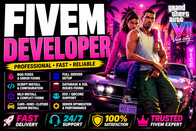 be your fivem developer