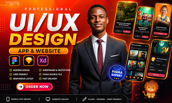do mobile UI UX design, mobile app or website ui ux design