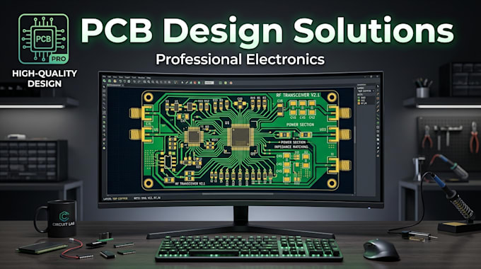 design professional pcb and embedded systems solutions