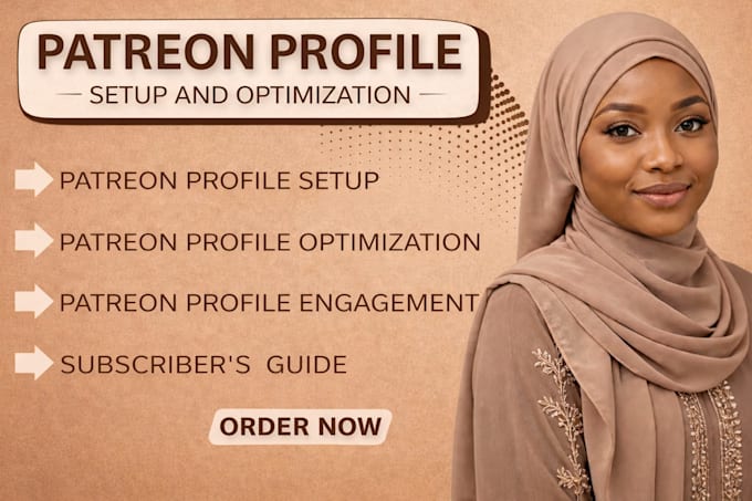 create an optimized patreon profile and do a professional patreon page setup