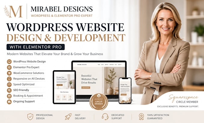 elementor pro design wordpress website development wordpress elementor expert