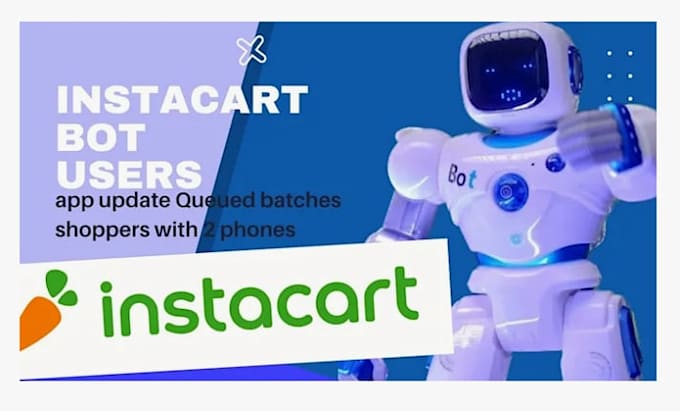 create automated doordash bot, instacart bot, spark driver bot for orders