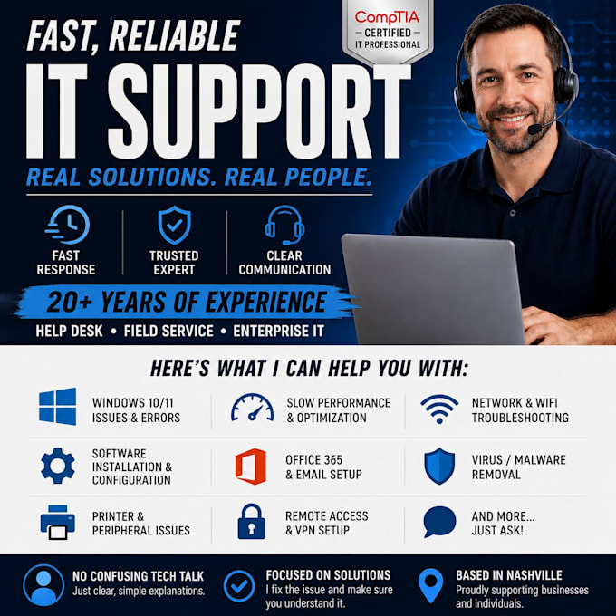 provide expert IT support and troubleshooting