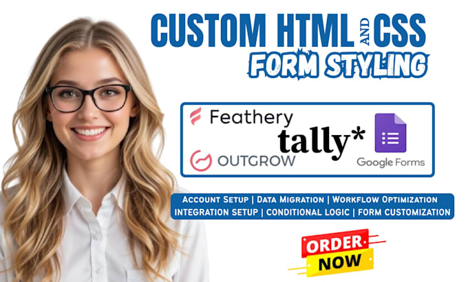 Crear formulario personalizado en css html en tally para integración de ...