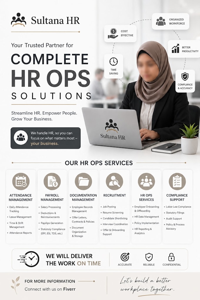 be your remote HR manager for complete HR support
