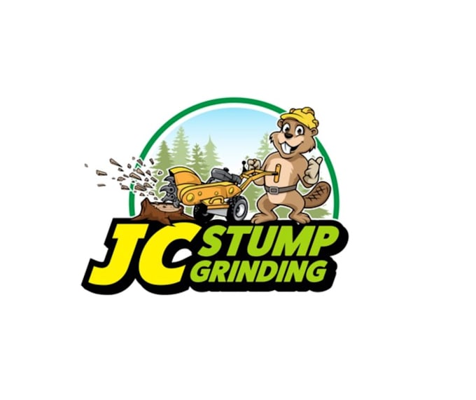 design high quality stump grinding logo for your business