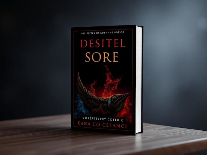 create professional book cover designs with cinematic style