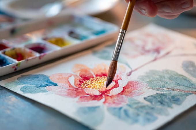 paint a watercolor painting