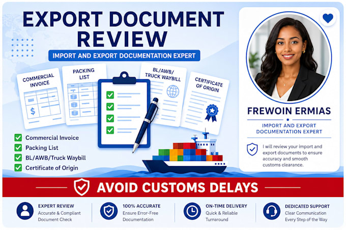 handle vessel booking and prepare shipping instructions