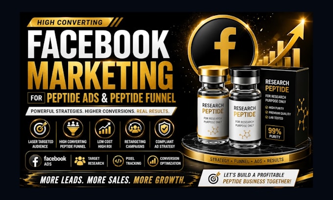 do facebook marketing for peptide ads peptide funnel