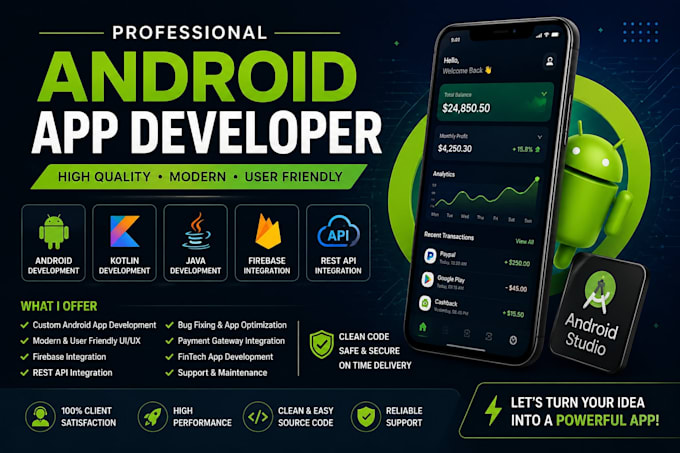 develop android apps in kotlin and java