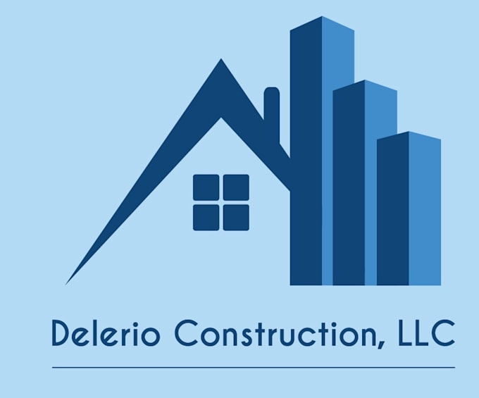 design construction, builder, and architecture logo