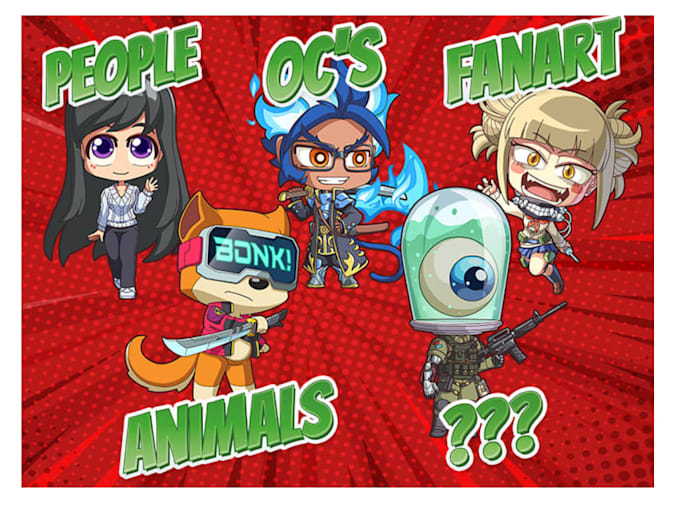 draw chibi art or chibi characters