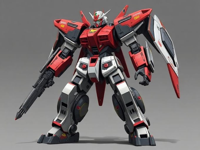 high quality robot, mecha concepts