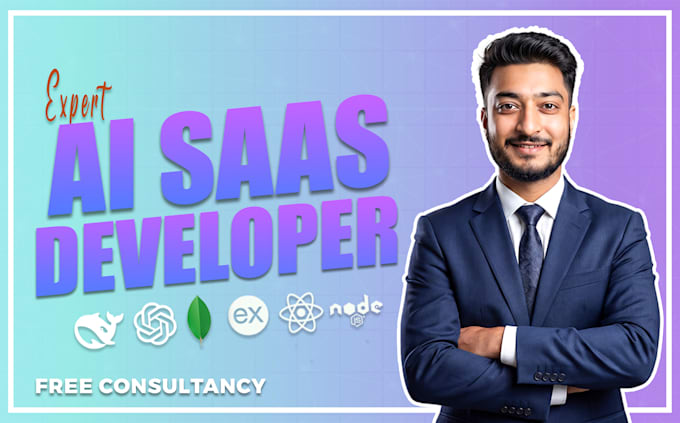 be your backend developer and front end developer for ai saas