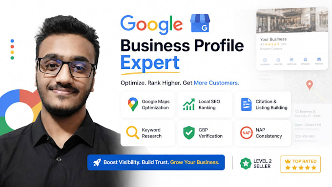 do google business profile gmb setup, optimization and citation SEO