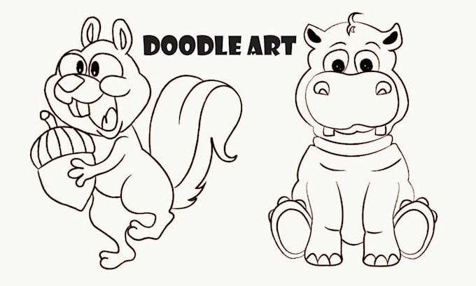 draw simple doodle illustration