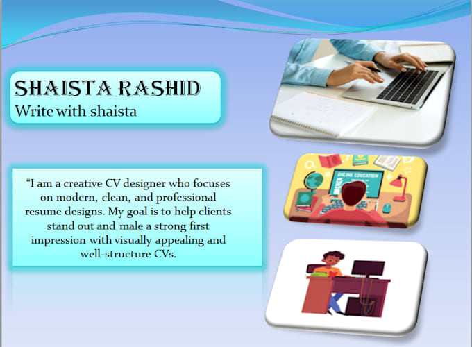 design an ats friendly professional resume CV and cover letter