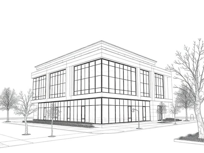 model your building in revit and generate drawings