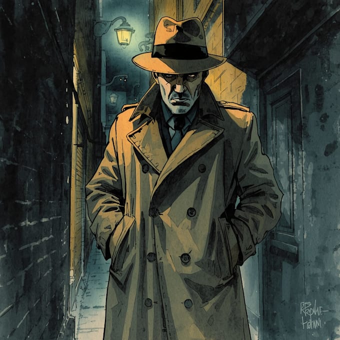 create comic book and custom illustration