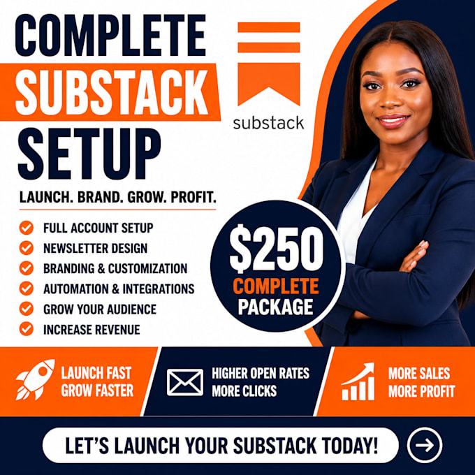 substack newsletter redesign, substack account setup manage substack newsletter