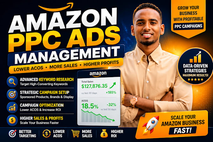 amazon ppc campaign setup, manage amazon ads, amazon ppc, amazon advertising