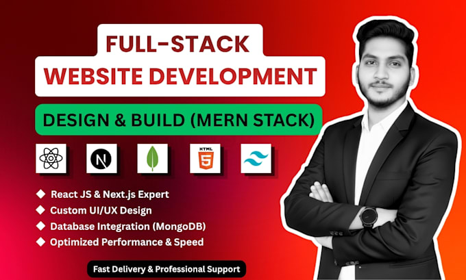 develop custom full stack mern stack web application
