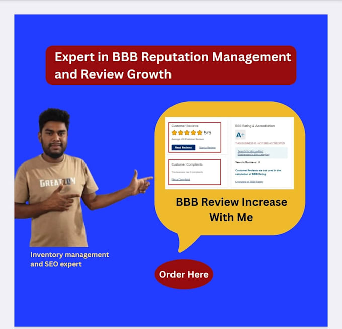 handle your bbb profile and online reputation