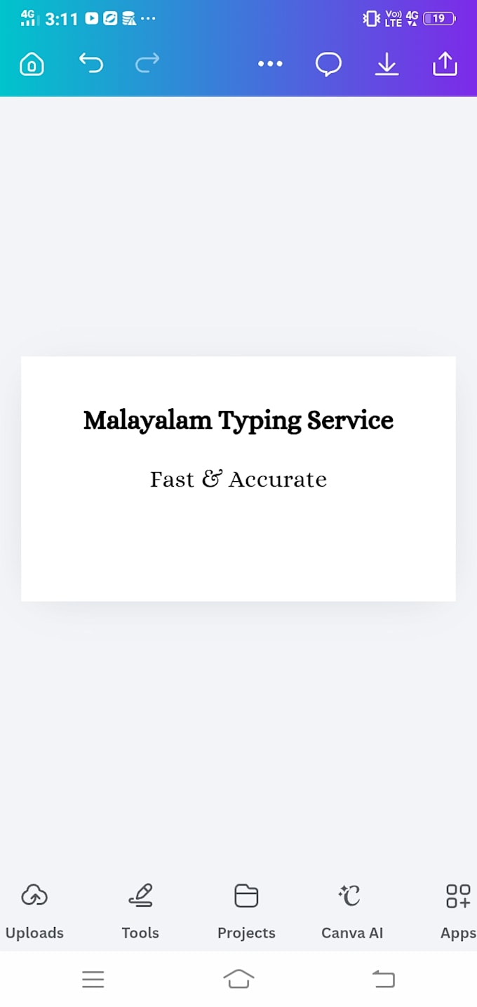 do malayalam typing accurately and fast
