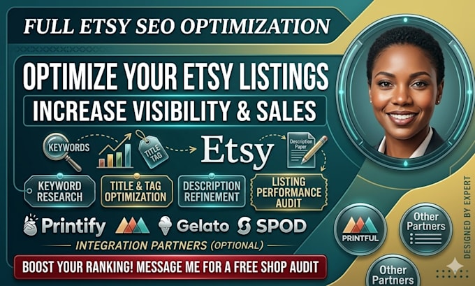 optimise your etsy listings with SEO to increase your shop visibility
