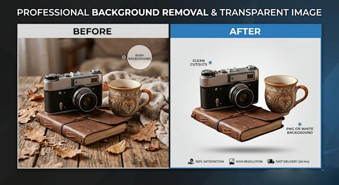 do professional background removal