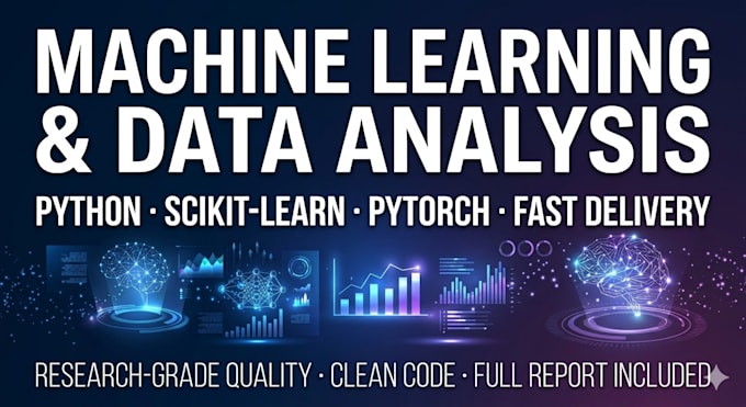build a machine learning model or do data analysis in python