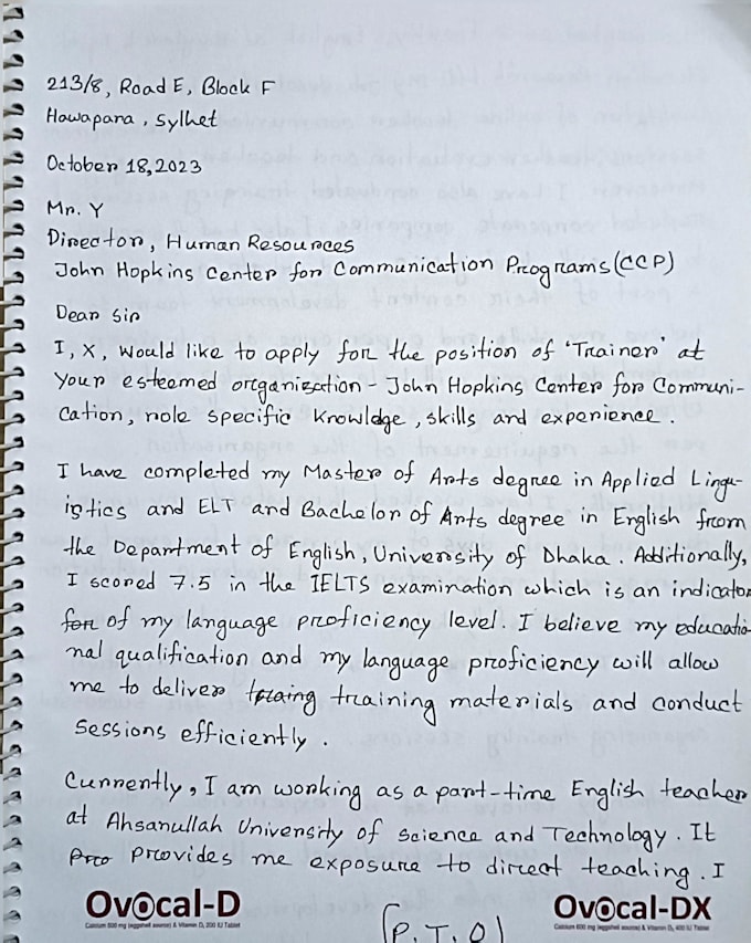 write anything with my beautiful handwriting