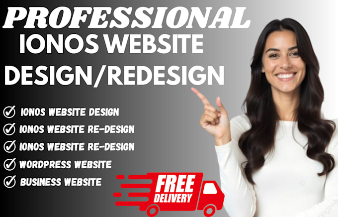 design wordpress website on ionos and redesign ionos website design