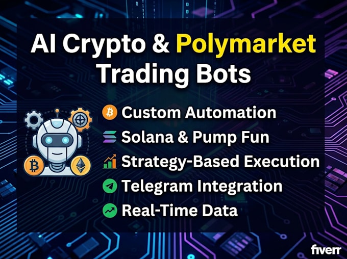develop ai crypto trading and polymarket bot
