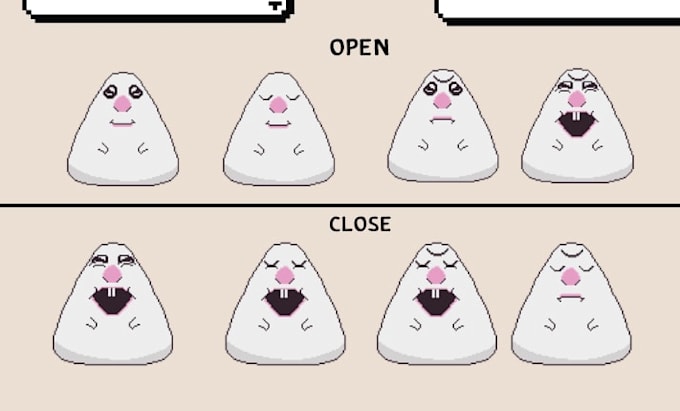 draw a custom pixel art pngtuber