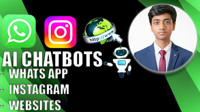 build ai chatbot for website, instagram and whatsapp