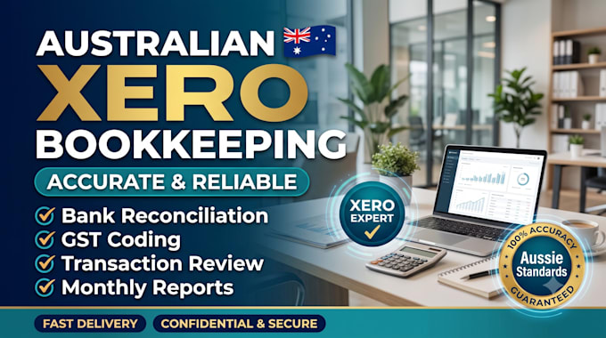 australian xero bookkeeping and bank reconciliation