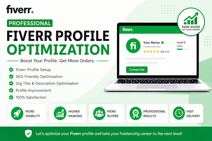 create and optimize fiverr profile