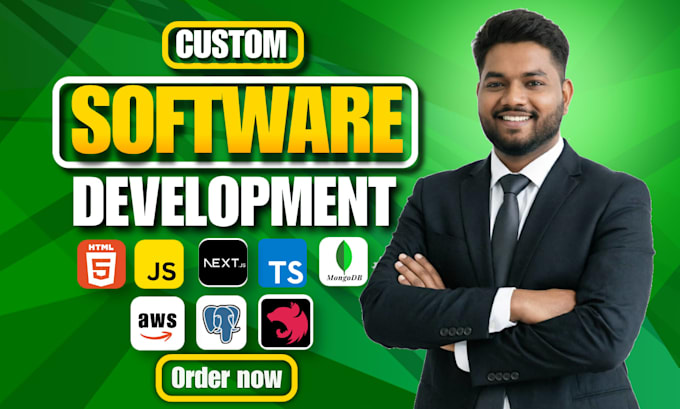 rebuild website custom web application custom software as a full stack developer
