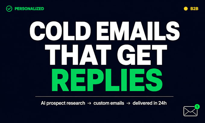 write a 4 email cold outreach sequence with icp research