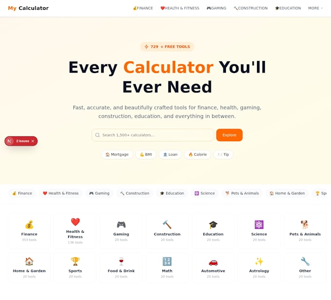 create a tool website and app for you