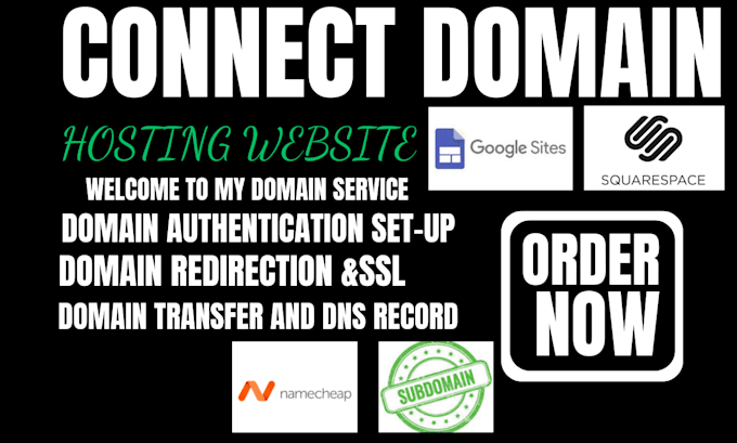 connect domain, fix dns issues, setup shopify and google workspace, dns domain
