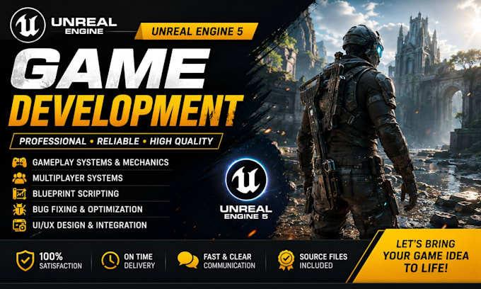 do unreal engine game development, develop unreal engine