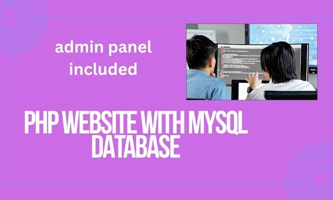 develop a responsive PHP and mysql website for you